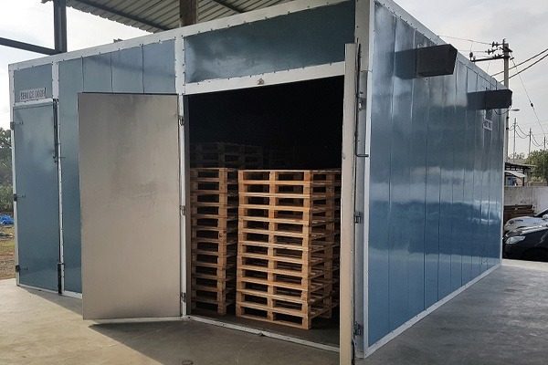 Wooden heat treatment machine for export packaging compliance UAE